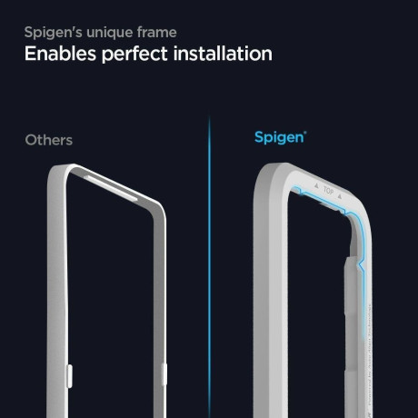 Защитное каленое стекло Spigen Alm Glass Fc для Samsung Galaxy A32 Black