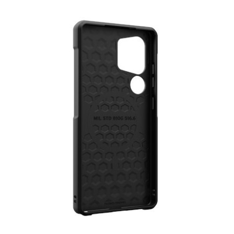 Оригинальный чехол UAG Metropolis LT Magsafe на Samsung Galaxy S25 Ultra 5G - Black Kevlar