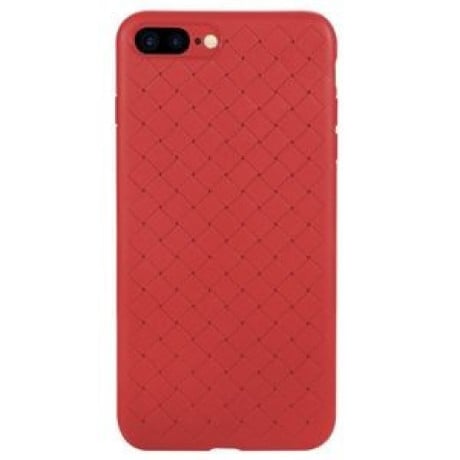 Ультратонкий чехол Benks Knitting Leather Surface Protective на iPhone 8 Plus/ 7 Plus- красный