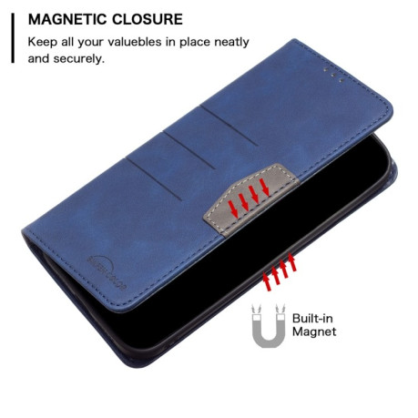Чехол-книжка Magnetic Splicing для Realme 9i/OPPO A76/A96 - синий