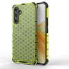 Противоударный чехол Honeycomb на Samsung Galaxy A34 5G - зеленый