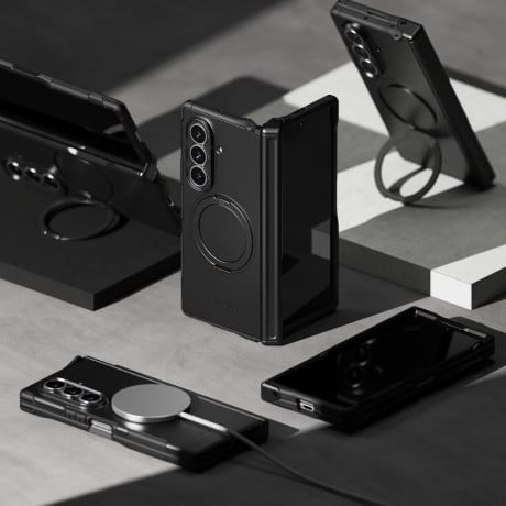 Оригинальный чехол Ringke Alles Magnetic MagSafe на Samsung Galaxy Fold 7 - Black