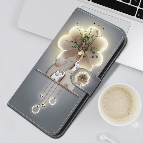 Чехол-книжка Colored Drawing Series на iPhone 16e - разноцветный