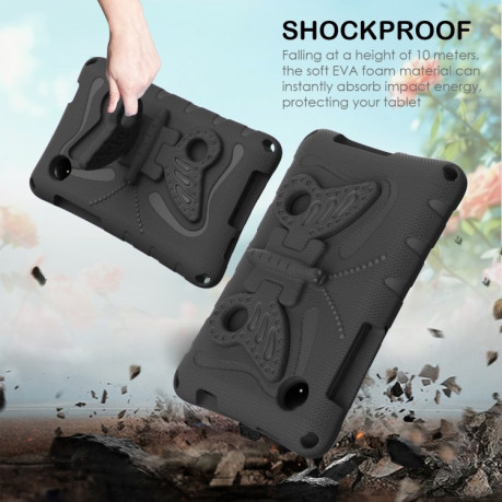 Протиударний чохол Butterfly Bracket EVA для Xiaomi Redmi Pad SE 8.7 2024 - чорний