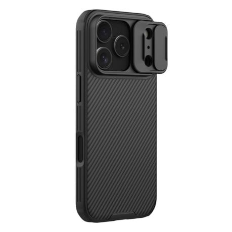 Чохол NILLKIN CamShield Pro із шторкою для камери на iPhone 17 Pro - чорний
