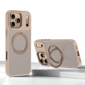 Чохол Kalebol з підставкою Rotating Magnetic та MagSafe на iPhone 17 Pro Max - Gold