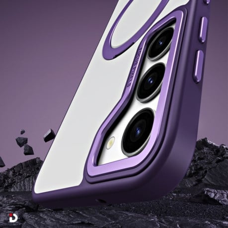 Протиударний чохол Skin Feel MagSafe with Holder Samsung Galaxy S23+ 5G - фіолетовий