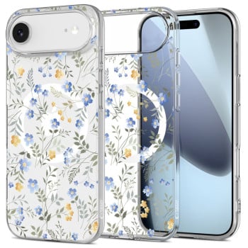 Чохол Tech-Protect FlexAir Hybrid з MagSafe на iPhone Air - Daisies with Leaves