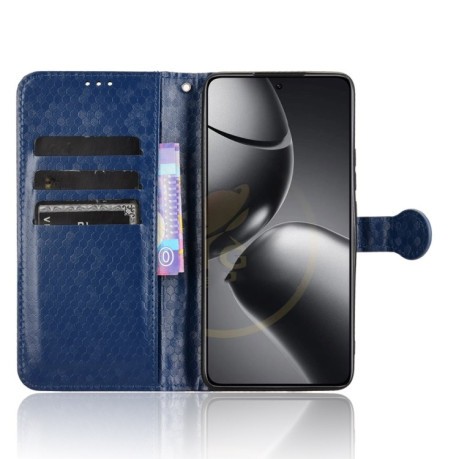 Чохол-книжка Honeycomb Dot для Xiaomi 14T - синій