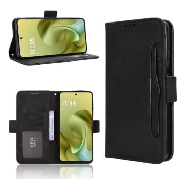 Чохол-книжка Skin Feel Calf для Motorola Moto G86 Power 5G - чорний
