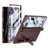 Противоударный чехол GKK Integrated Magnetic Full Coverage with Pen Box, Not Included Pen для Samsung Galaxy  Fold 6 - винно-красный