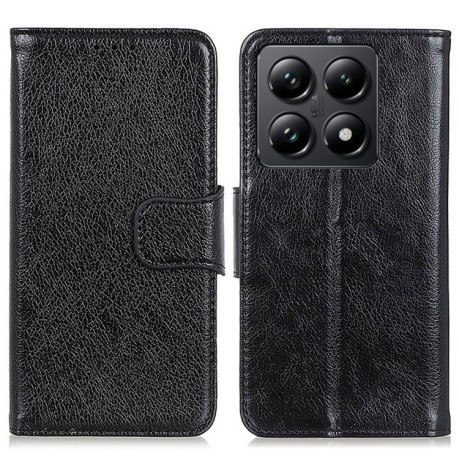 Чохол-книга Mirren Crazy Horse для Xiaomi 14T Pro - чорний