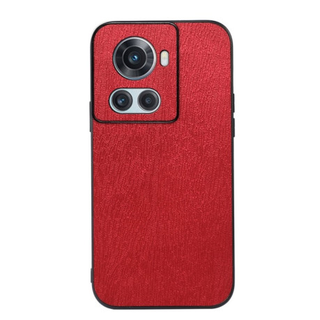 Противоударный чехол Wood Texture для OnePlus 10R / Ace - красный
