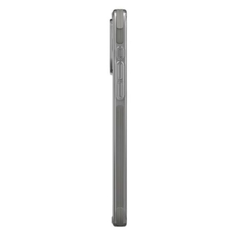 Оригінальний чохол UNIQ etui Combat Magclick Charging на iPhone 15 Pro Max -  gray/frost gray