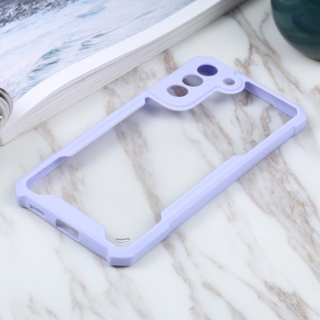 Противоударный чехол Acrylic для Samsung Galaxy S21 FE - фиолетовый