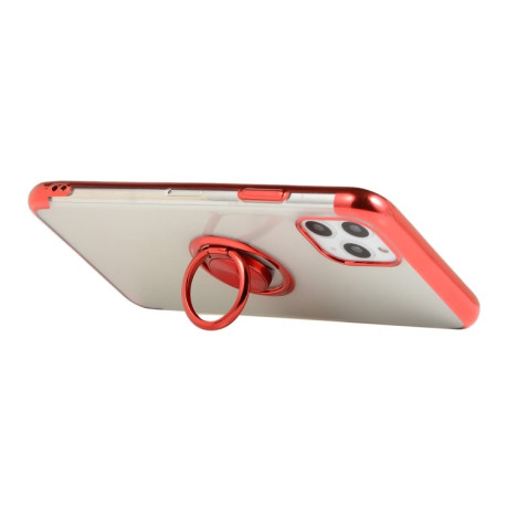Протиударний чохол Electroplating with Holder для iPhone 11 - рожеве золото