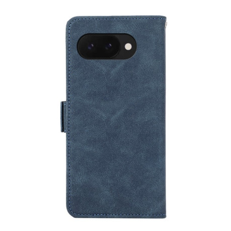 Чехол-книжка ABEEL Color Block Magnetic RFID Leather на Google Pixel 9a - синий