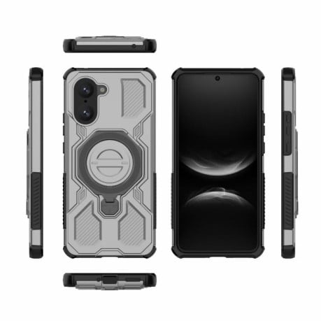 Противоударный чехол J-20 Solid Color MagSafe Magnetic на OnePlus Ace 5 Racing 5G / Nord CE5 - серый