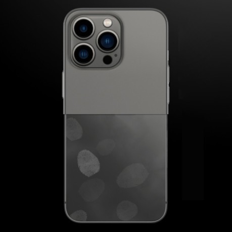 Ультратонкий чехол Frosted PC для iPhone 14 Pro - черный