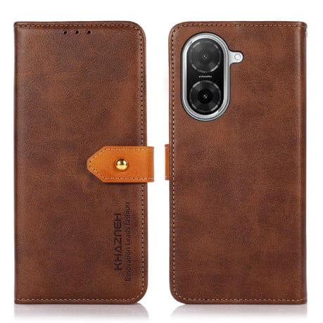 Чехол-книжка KHAZNEH Cowhide Texture на Xiaomi Redmi A5 4G 173.3mm - коричневый