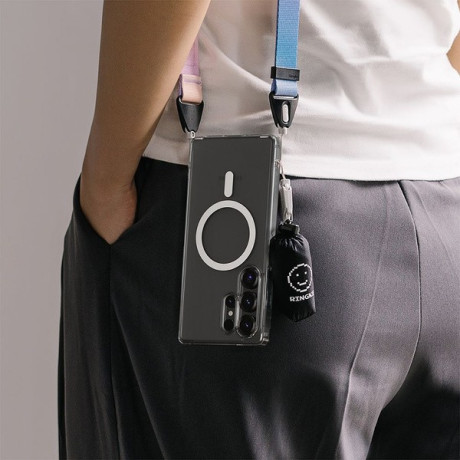 Оригинальный чехол Ringke Fusion MagSafe для Samsung Galaxy S25 Ultra - Clear