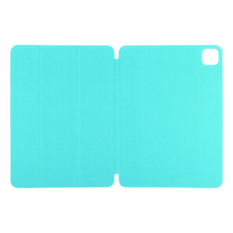 Магнитный чехол-книжка Horizontal Flip Ultra-thin для iPad Pro 12.9 2021/2020 - небесно-голубой
