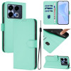 Чохол-книжка Skin Feel Solid Color Leather для Infinix Note 40 4G - зелений