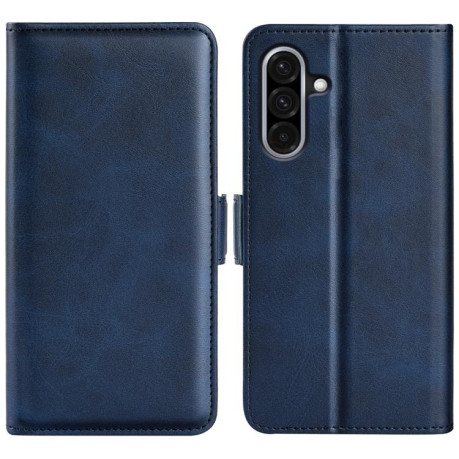 Чехол-книжка Dual-side Magnetic Buckle для Samsung Galaxy A36 - синий