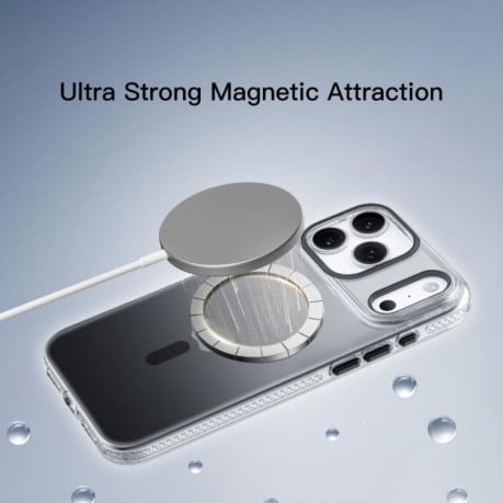 Чехол Mutural Ice Series MagSafe Gradient Matte на iPhone 17 Pro Max - оранжевый