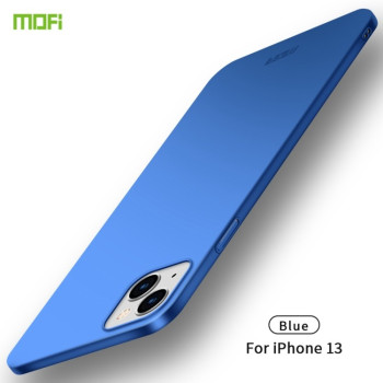Ультратонкий чехол MOFI Frosted на iPhone 13 - синий