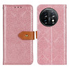 Чехол-книжка European Floral для OnePlus 11 5G - розовый