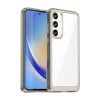 Протиударний чохол Colorful Acrylic Series для Samsung Galaxy A35 - прозоро-сірий