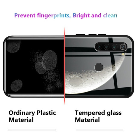 Протиударний скляний чохол Marble Pattern на Xiaomi Redmi 10 - Abstract Blue
