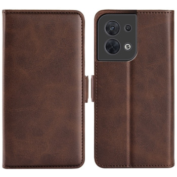 Чохол-книжка Dual-side Magnetic на OPPO Reno 8 - чорний