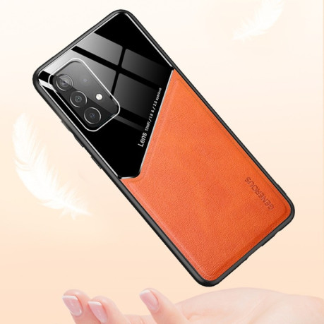Противоударный чехол Organic Glass для Samsung Galaxy A52/A52s - черный