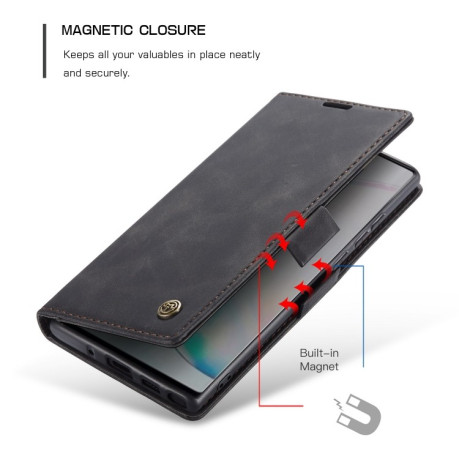 Кожаный чехол CaseMe-013 Multifunctional на Samsung Galaxy Note 10 Lite - черный