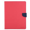 Чохол-книжка MERCURY GOOSPERY FANCY DIARY на iPad 4/3/2 - пурпурно-червоний