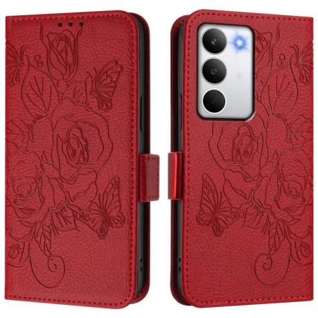 Чохол-книжка Magnetic RFID Anti-theft Leather для Realme C71 4G Global - червоний