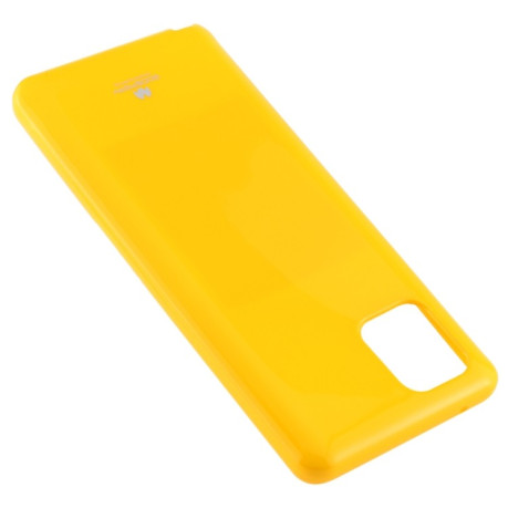Чехол MERCURY GOOSPERY JELLY на Samsung Galaxy A81/M60s/Note 10 Lite - желтый