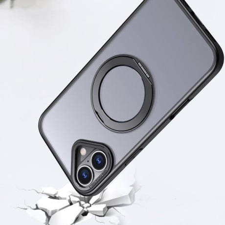 Чехол Tech-Protect MagRing MagSafe Case with Stand для iPhone 16e - Black
