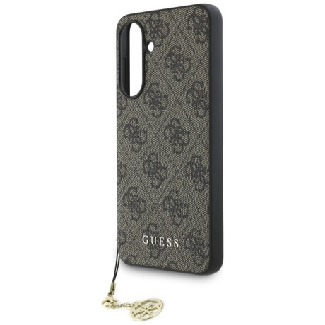 Оригінальний чохол Guess Charms Collection Samsung Galaxy A56 - Brown