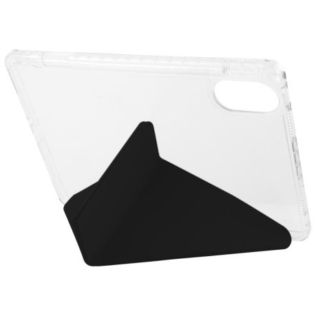 Чехол-книжка Clear Acrylic Demation Leather для Xiaomi Redmi Pad SE 11 2025 / Pad 2 - черный