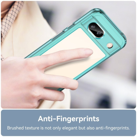 Противоударный чохол Colorful Acrylic Series для Google Pixel 8a - синий