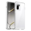 Противоударный чехол Colorful Acrylic Series с цветной силиконовой боковиной для OnePlus Ace 6 5G — прозрачный