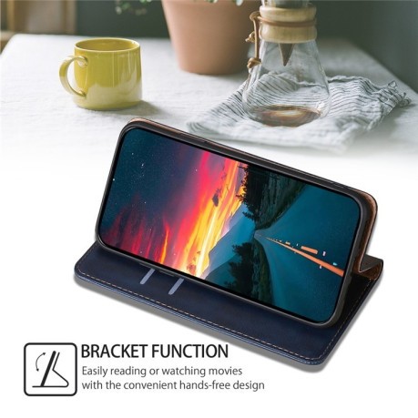 Чохол-книжка Gloss Oil Solid для OPPO A38 4G / A18 4G - синій