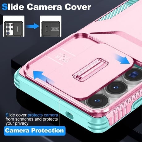 Противоударный чехол Sliding Camshield для Samsung Galaxy S25 Ultra 5G / S25 Ultra 5G