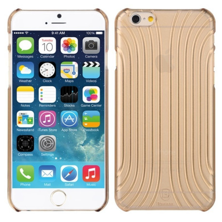 Пластиковый Чехол Baseus Shell Series Gold для iPhone 6, 6S