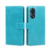 Чехол-книжка Calf Texture Buckle для Reno8 T 4G - синий