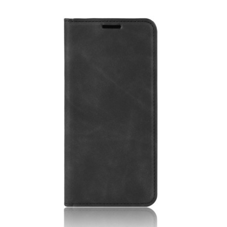 Чехол- книжка Retro Solid Color на Samsung Galaxy A21- черный