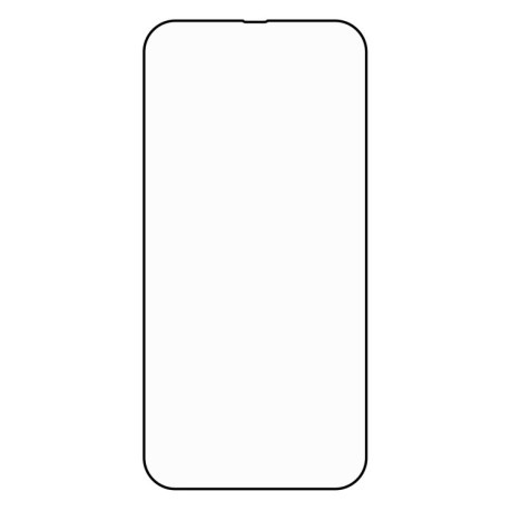 Защитное стекло 3D Full Glue Full Screen для iPhone 13 mini - черное